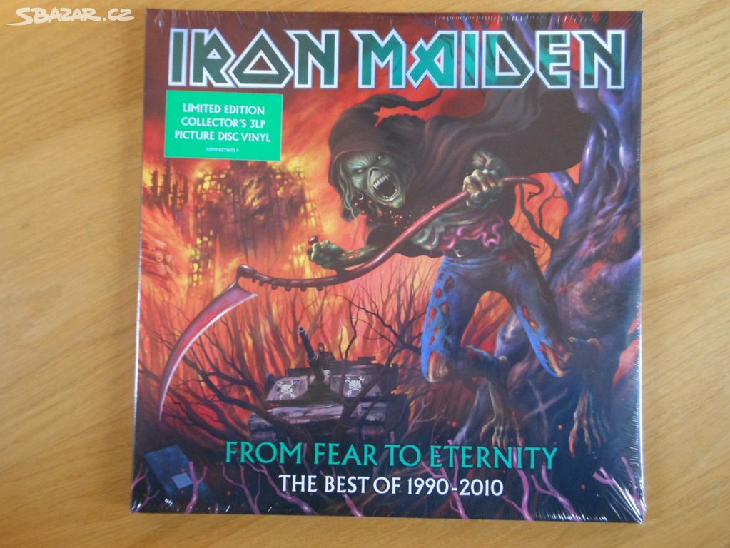 Iron Maiden 3LP Vinyl - Picture Disc Vinyl - Nové