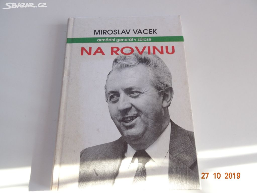 Kniha Miroslava Vacka - Na rovinu...