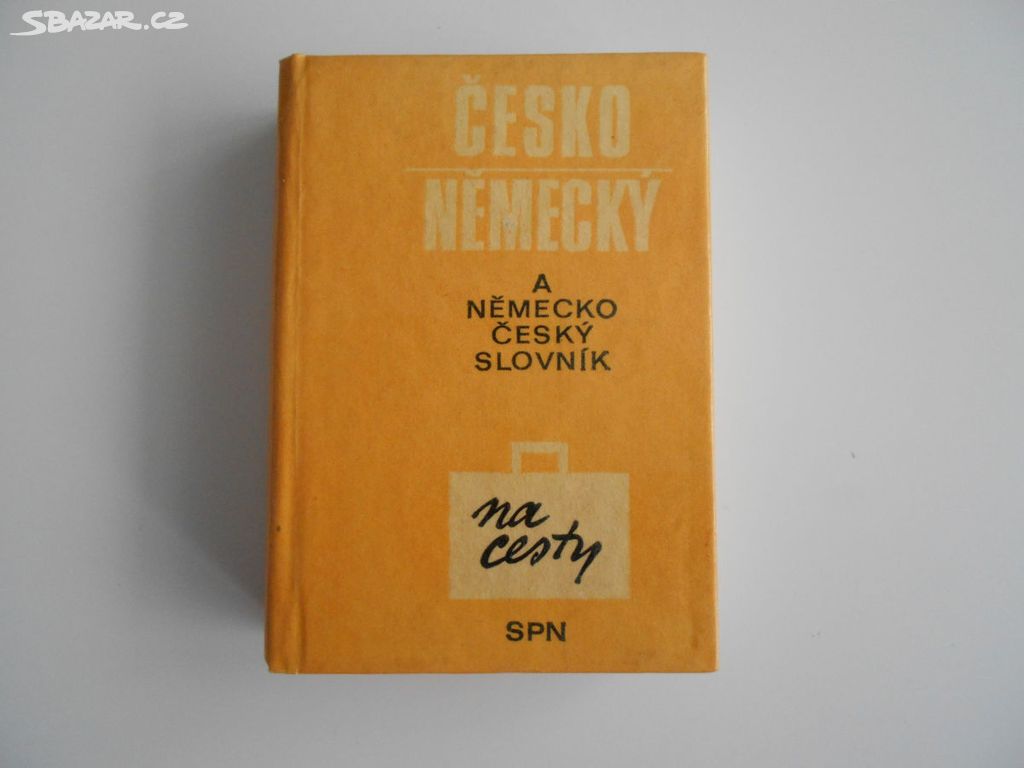 Česko-německý, německo-český kapesní slovník.