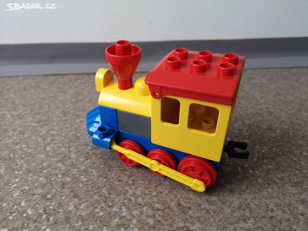 LEGO DUPLO LOKOMOTIVA MAŠINKA VLÁČEK ŽELEZNICE