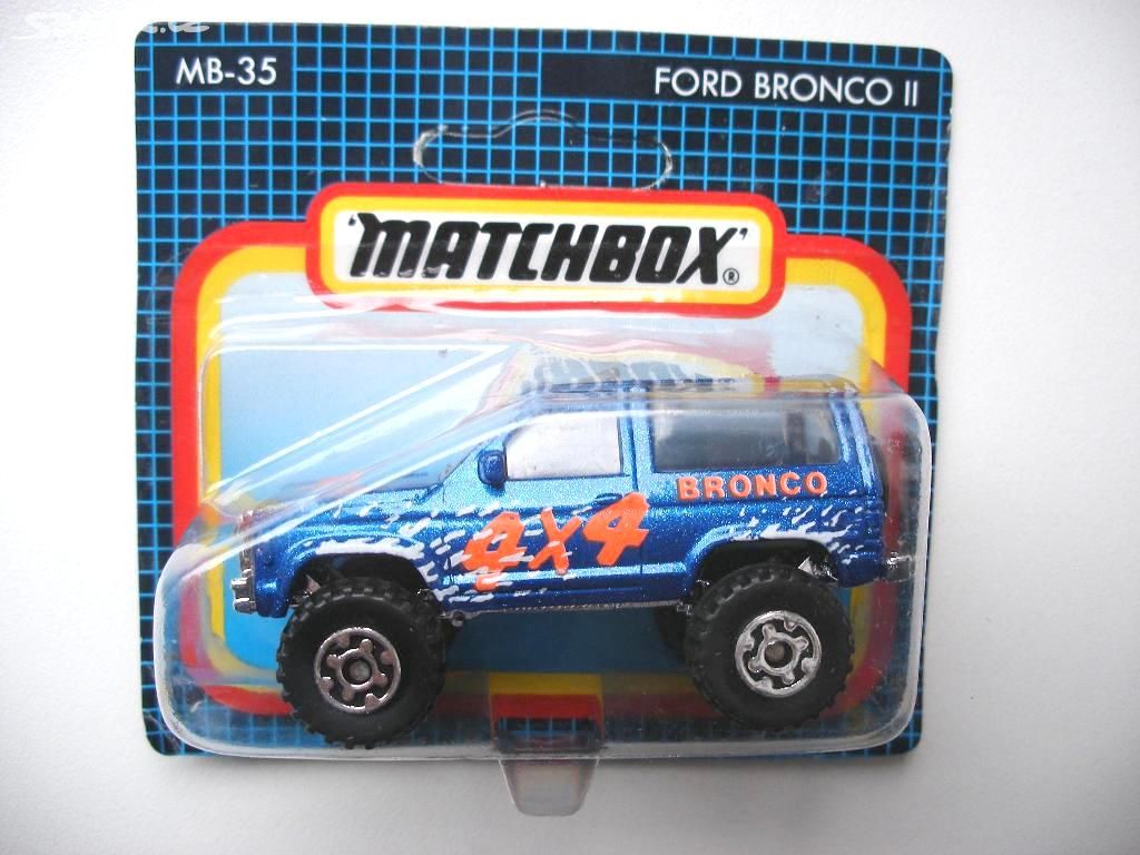 Matchbox ford bronco ii top