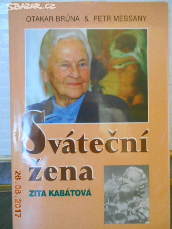 Kniha Sváteční žena - Zita Kabátová