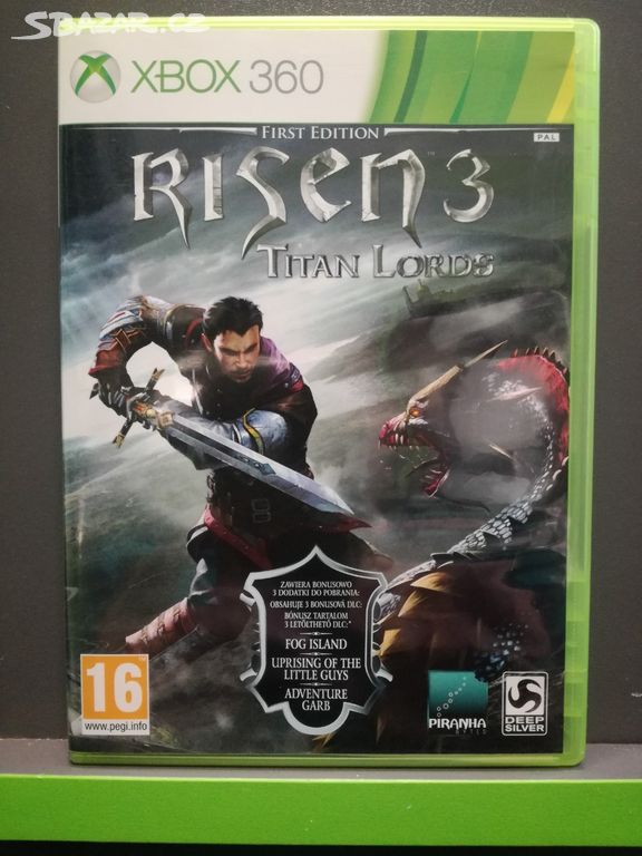 Risen 3: Titan Lords /First Edit./ (Xbox 360) - CZ