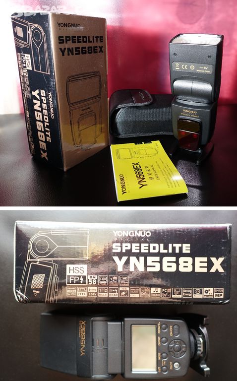 Nový systémový blesk Yongnuo YN568EX pro Nikon
