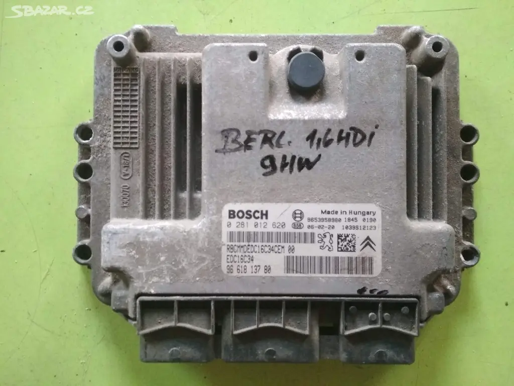 Náhled: Jednotka motoru Citroen Berlingo 1.6 HDI 9HW