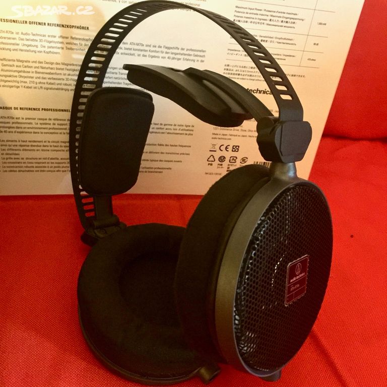 Audio-Technica ATH-R70X - sluch. mastering. úrovně