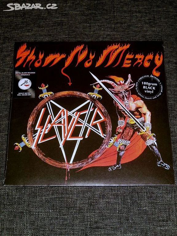 LP Slayer - Show No Mercy (1983) / NOVÉ / SEALED /