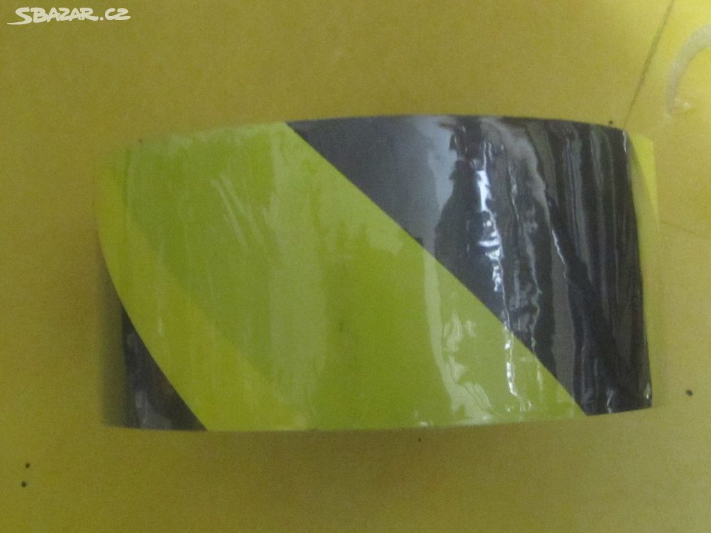 Lepicí páska TESA výstražná Žlutočerná 5cmx33m