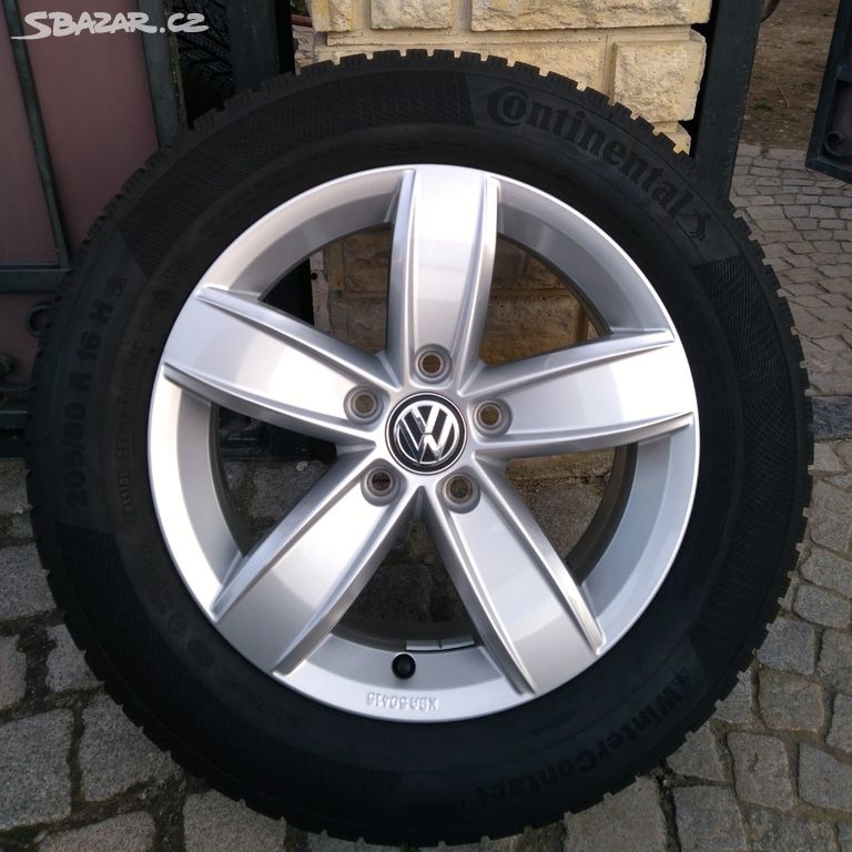 16"-HEZKÁ ZIMNÍ OBUTÁ ALU LITÁ KOLA 5x112 VW T-ROC