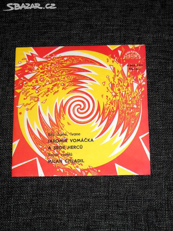 7" singl Jaromír Vomáčka - Běž Domů, Ivane (1990)