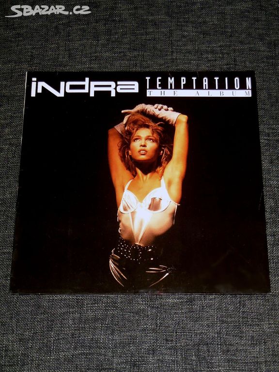 LP Indra - Temptation - The Album (1992) RARE