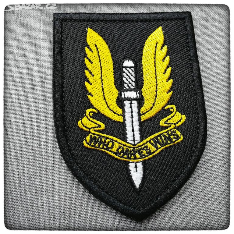 Nášivka britské armády SAS - Special Air Service