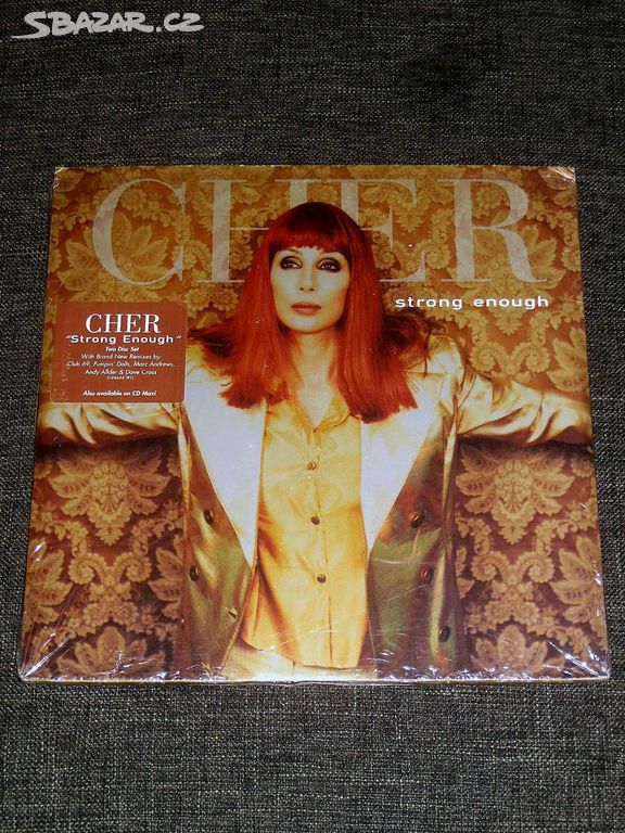 2x 12" maxi singl Cher - Strong Enough (1999) RARE