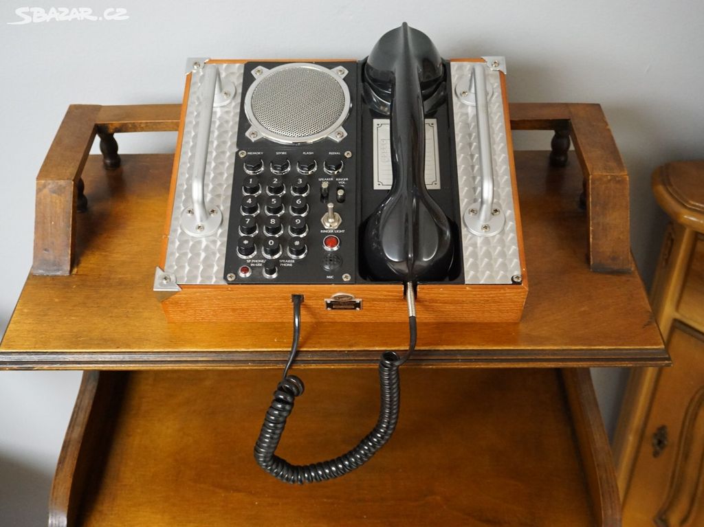 Lodní námořní retro telefon Funkční