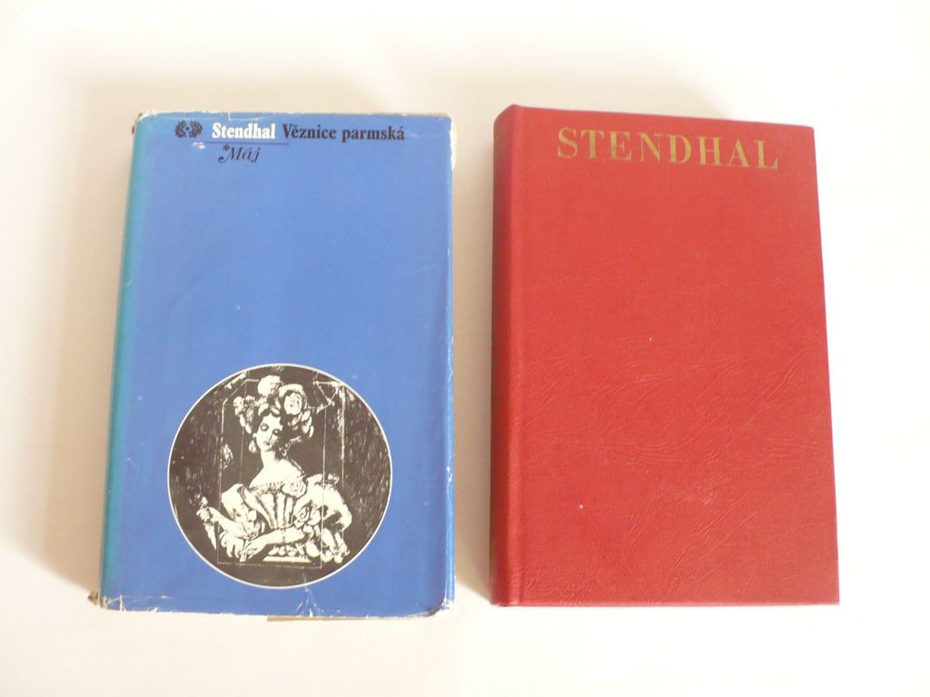 Stendhal, 2 knihy, retro, za kus