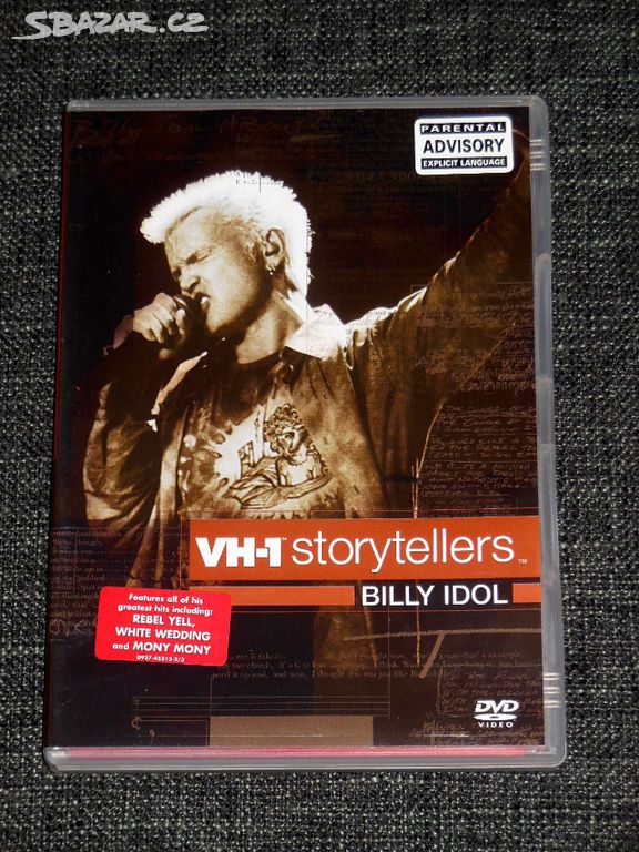 DVD Billy Idol - VH1 Storytellers (2002) TOP STAV