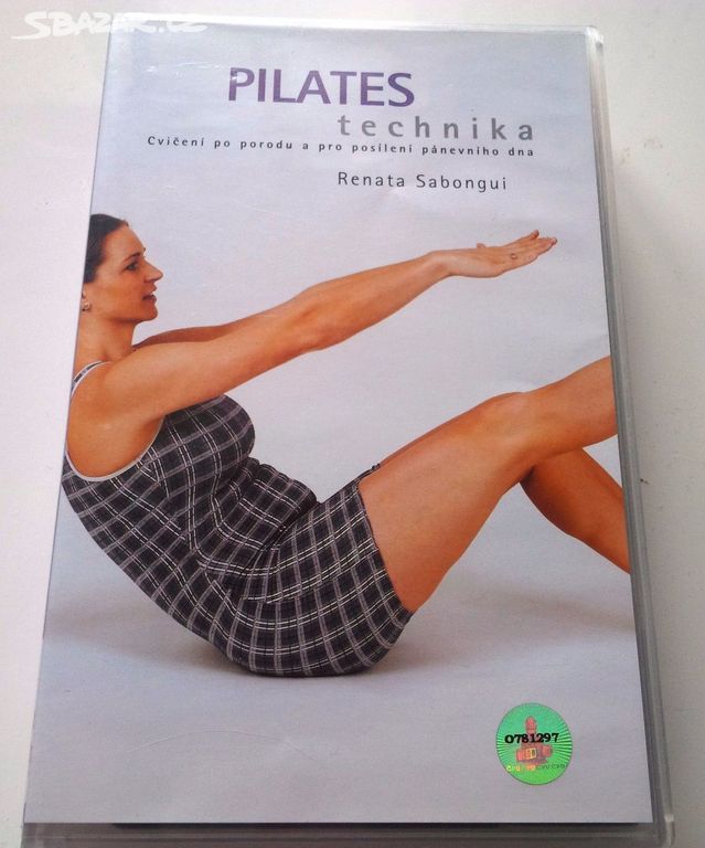 VHS video kazeta s cvičením Pilates