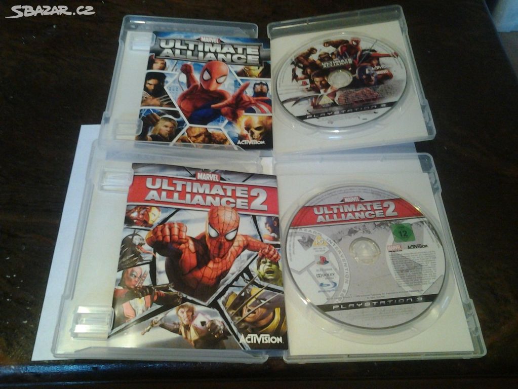 Raritní PS3 hra Marvel Ultimate Alliance 2