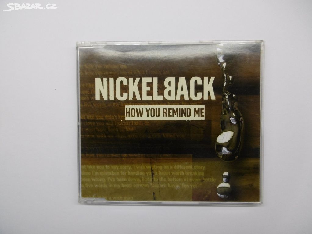 CD MAXI NICKELBACK - HOW YOU REMIND ME (2001)