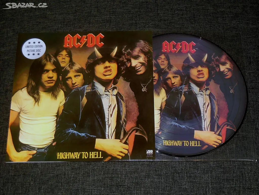 LP picture vinyl AC/DC - Highway To Hell (1979). - Most - Bazar - Sbazar.cz