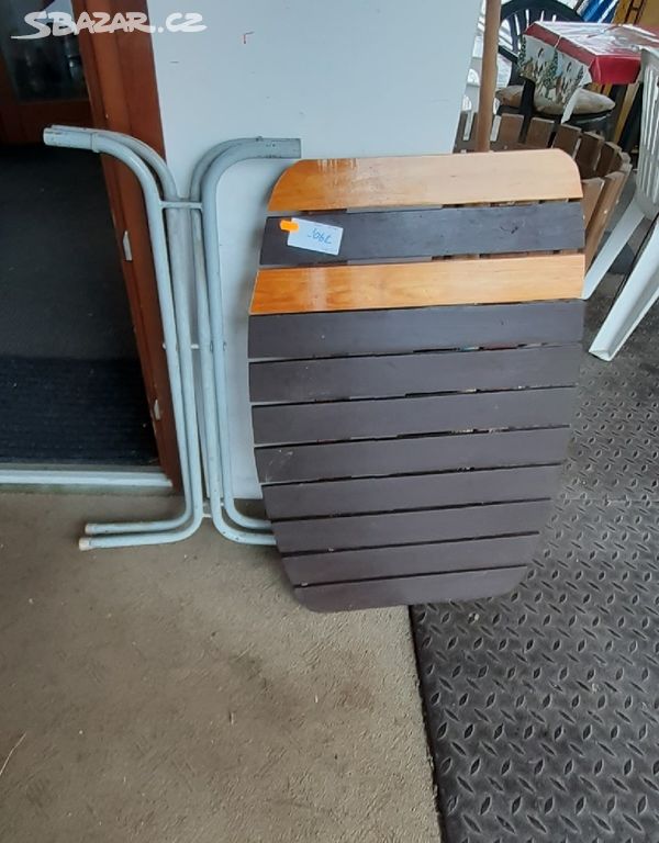 retro skladaci zahradni stul pardubice sbazar cz