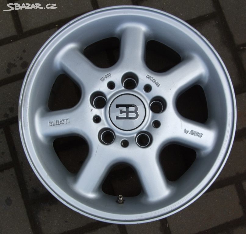 alu kola Bugatti BBS 15", rozteč šroubů 5x120