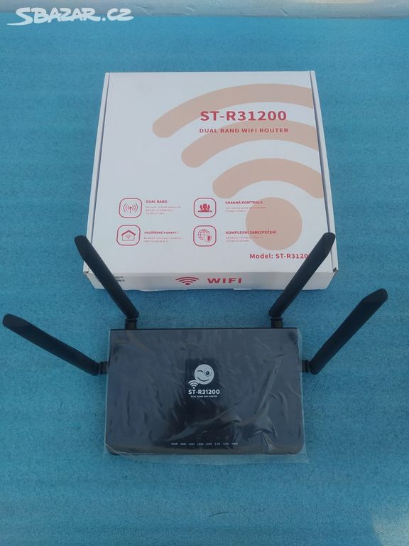 WIFI ROUTER STARTNET ST-R31200 - NOVÝ