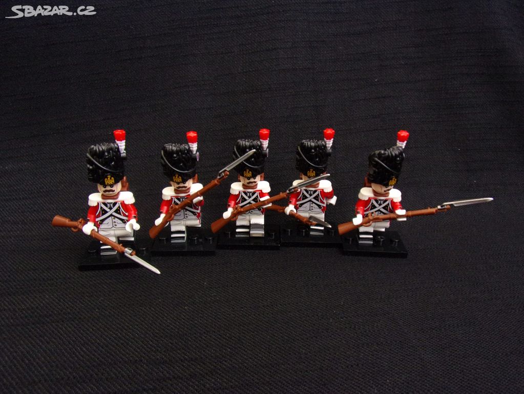 Napoleonova Švýcarská garda jde na zteč! 5 figurek