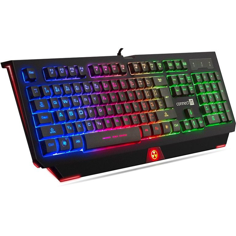 Hrací klávesnice CONNECT IT BATTLE RNBW Keyboard