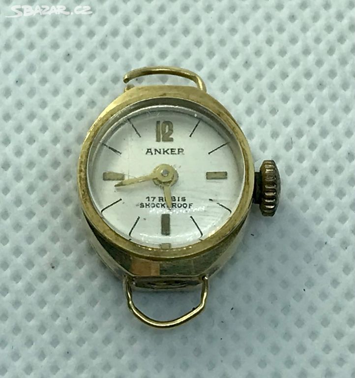 Zlaté dámské hodinky Anker 14 kar. 585