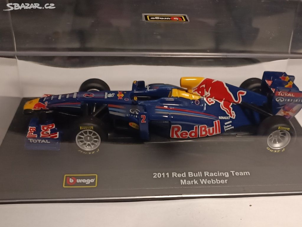 BBURAGO Formule auto, McLaren a Red Bull 2011-13cm