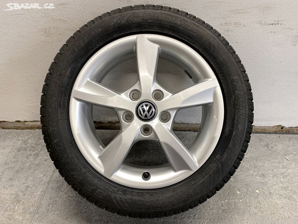 16" ZIMNÍ KOMPLET 5x112 VOLKSWAGEN 5X112 ET48 6J