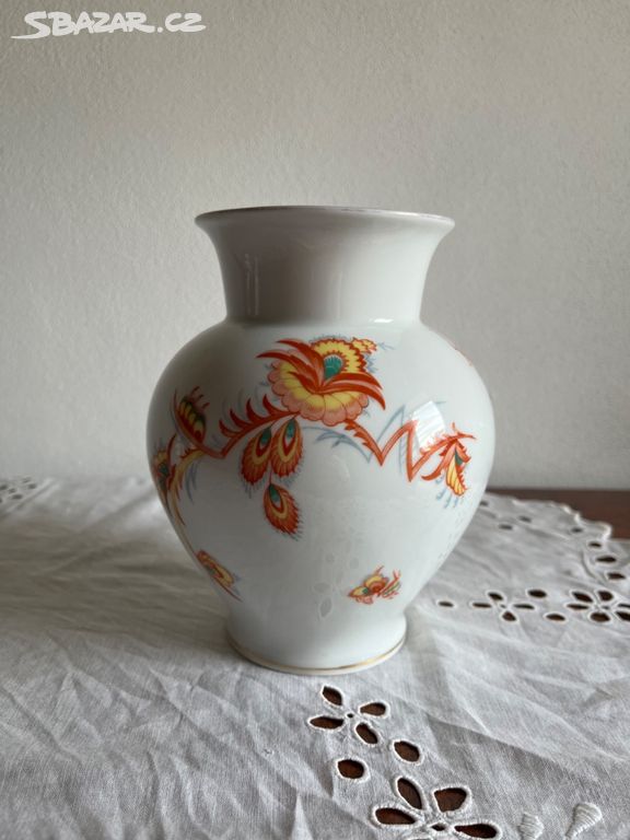Starožitná porcelánová váza - F. Thomas Bavaria.