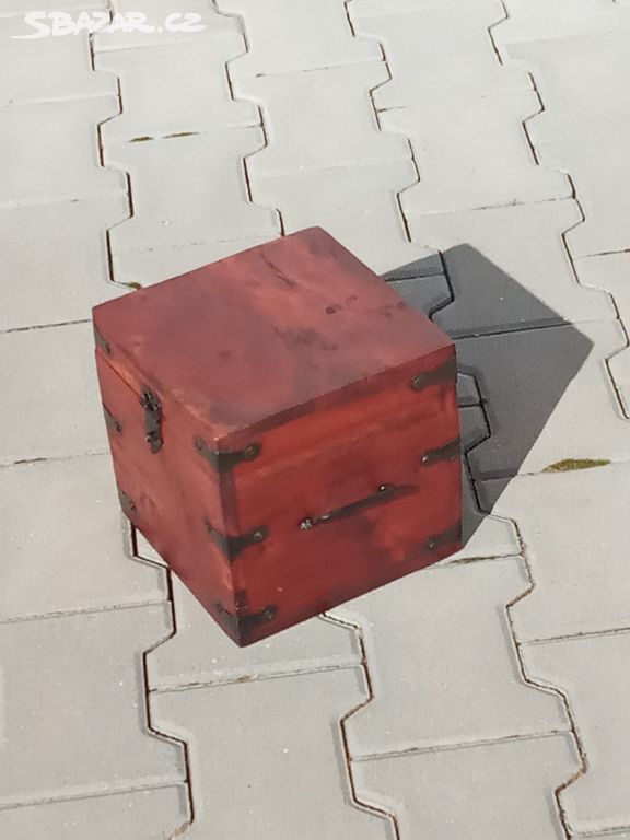Dárková dřevěná krabice