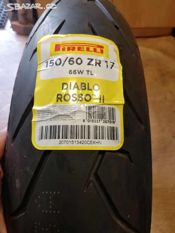 Moto pneu 150/60-17 Pirelli Diablo Rosso 2