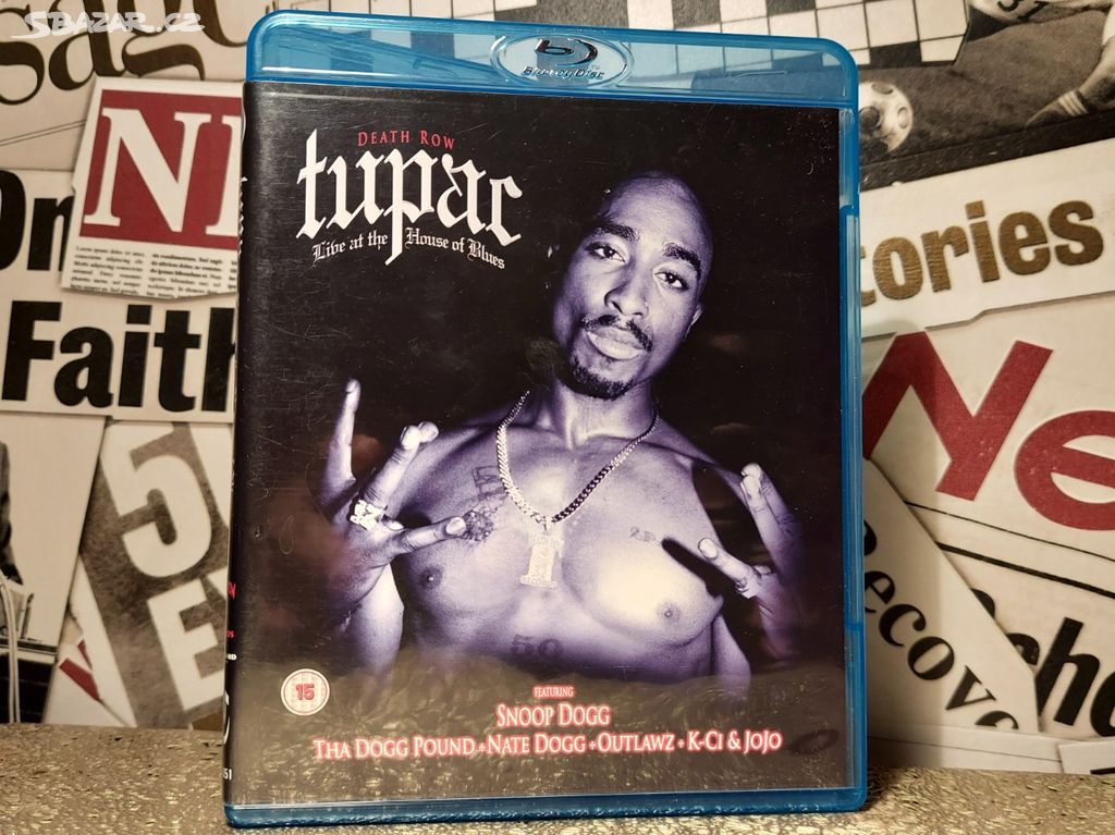 Tupac - Live At The House Of Blues Koncert Blu-ray