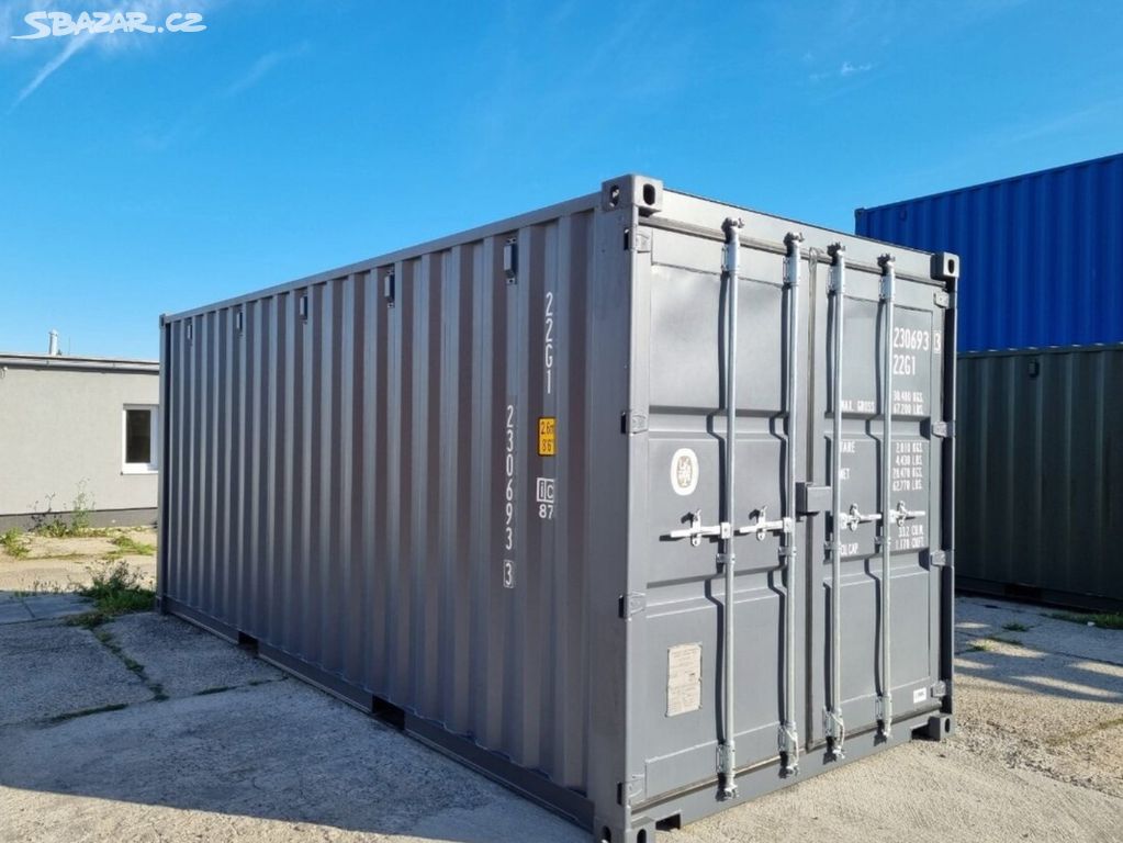 Pronájem skladového kontejneru 14 m2, výška 2,4 m