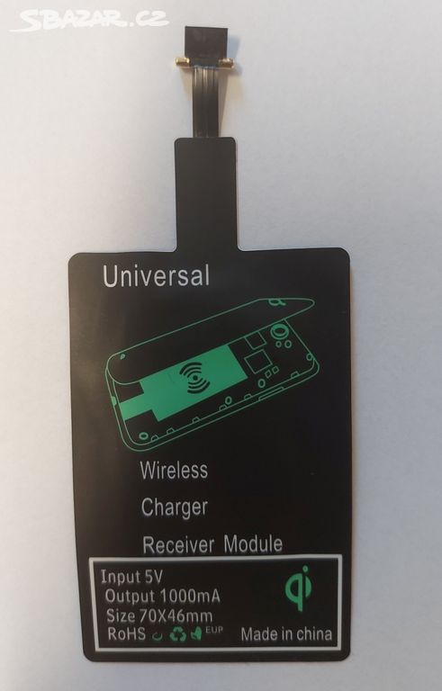 Wireless charging receiver Micro USB B