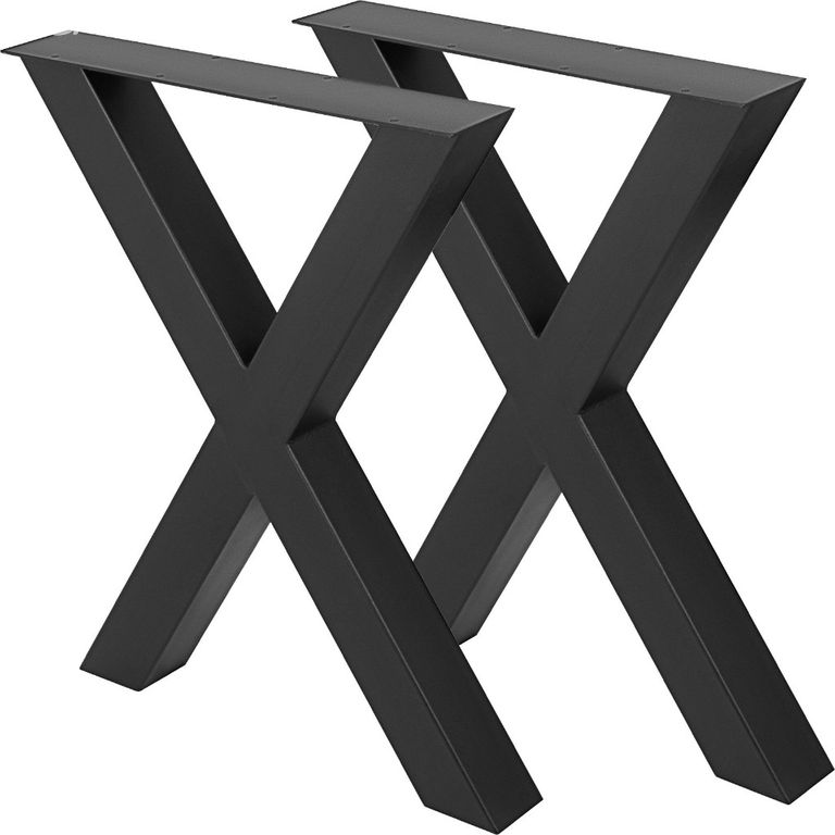 Kovové stolové nohy/podnoží 72x60 cm (2 000 kg)