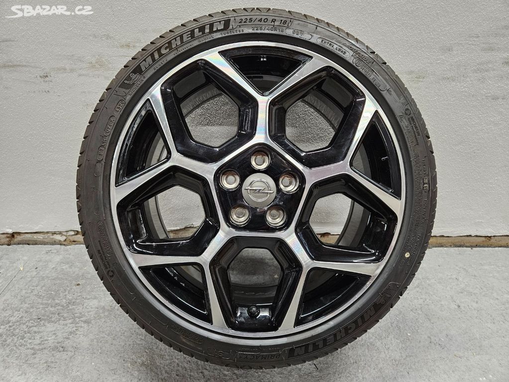 ZÁNOVNÍ ORIGINÁL LETNÍ SADA OPEL 18" 5X108 ET48