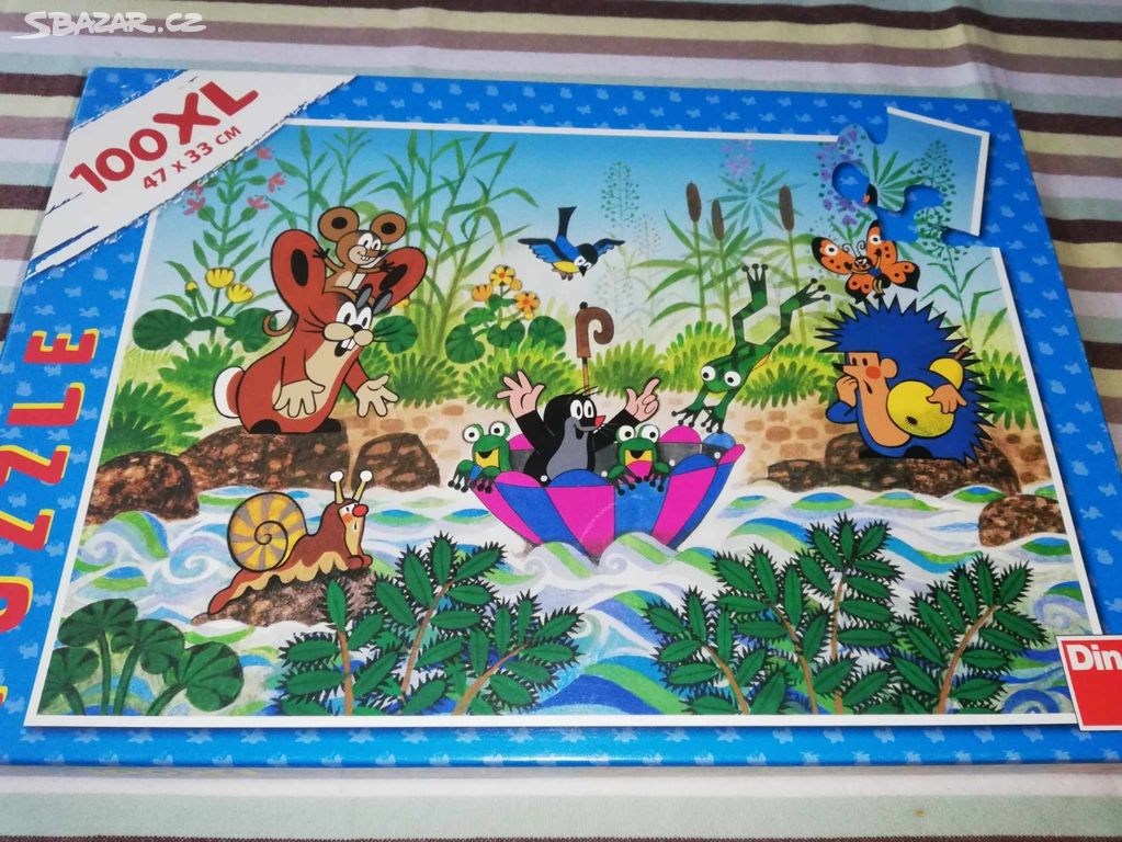 Krtečková Plavba - Puzzle 100XL DINO