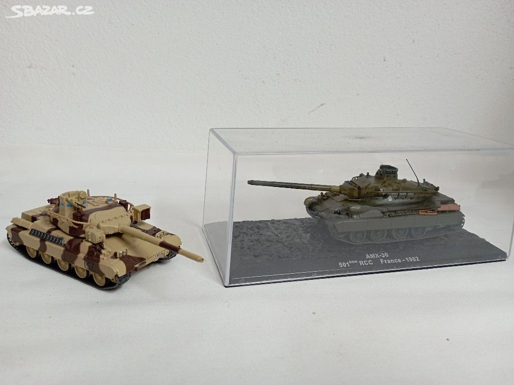 Tanky kovové modely