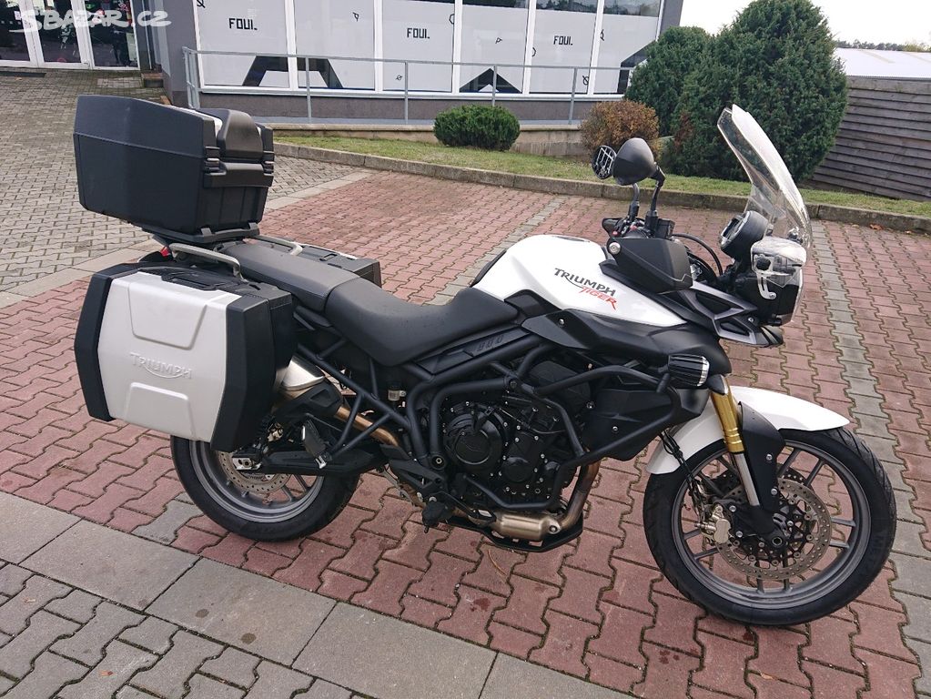 Triumph Tiger XR 800 2014 Rud kov T eb Sbazar.cz