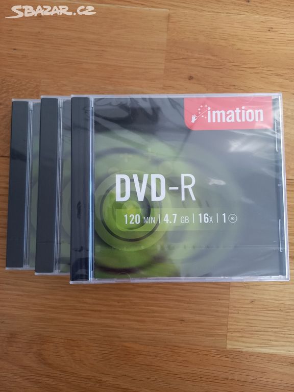 3x DVD-R 4,7 GB Imation