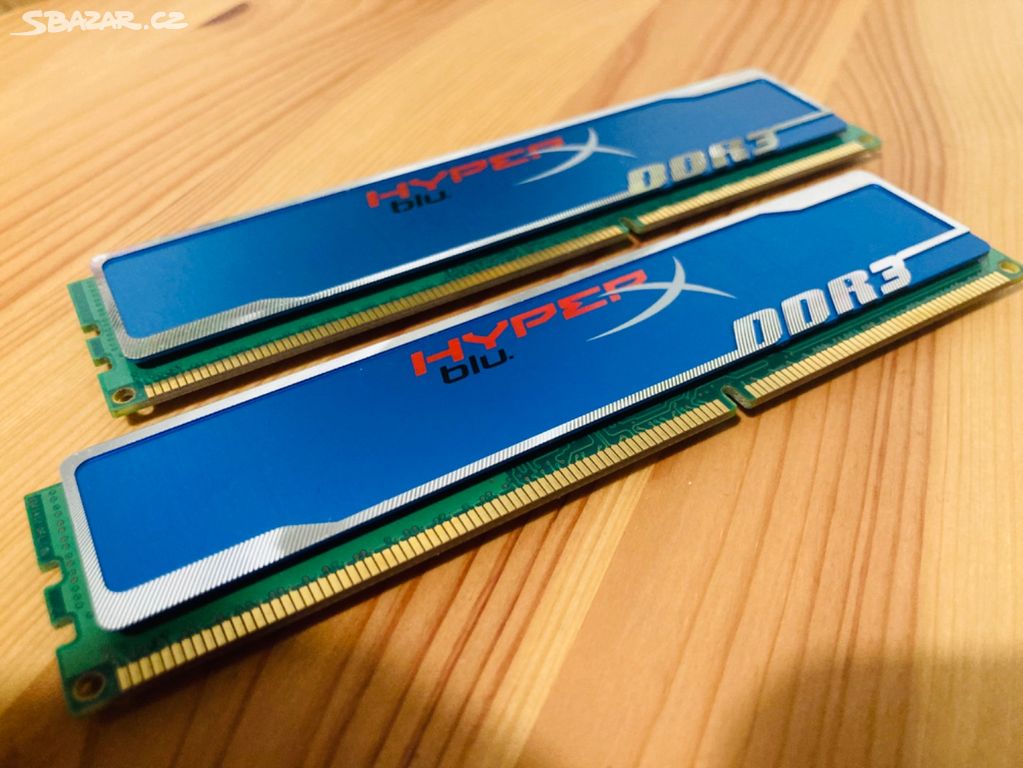 2x PC RAM - Kingston HyperX Blu 2GB DDR3 1600