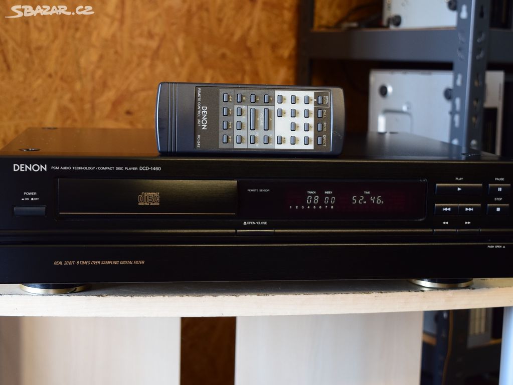 DENON DCD-1460 KVALITNÍ CD PŘEHRÁVAČ S DÁLKOU !