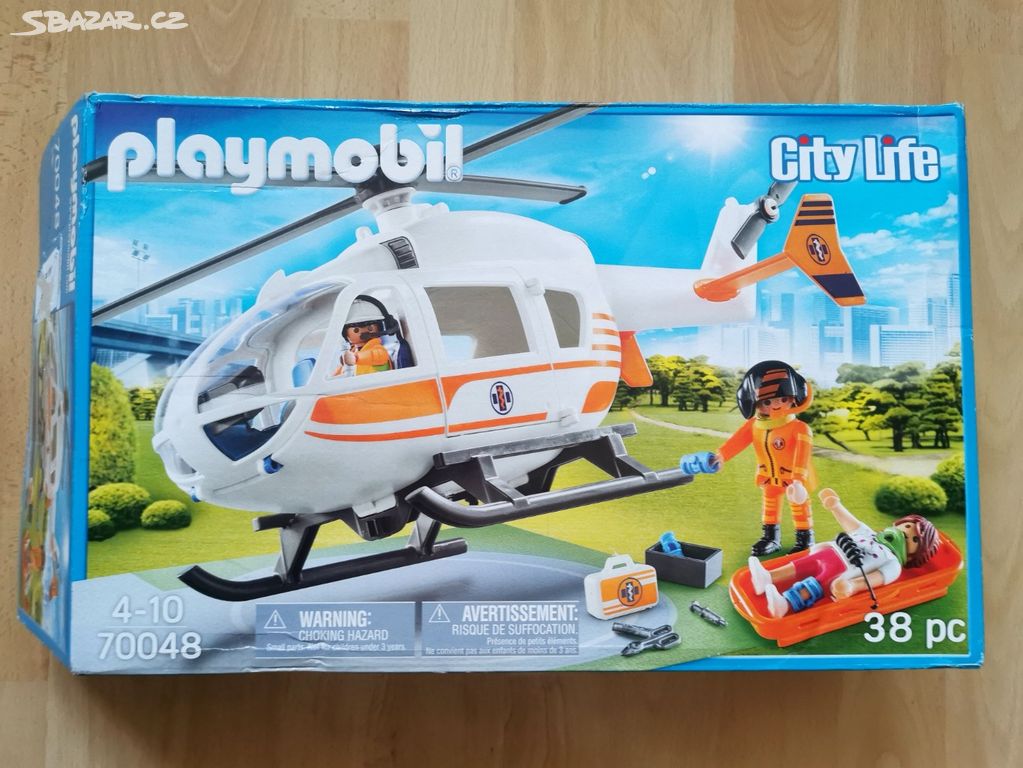 Playmobil 70048 Záchranářská helikoptéra