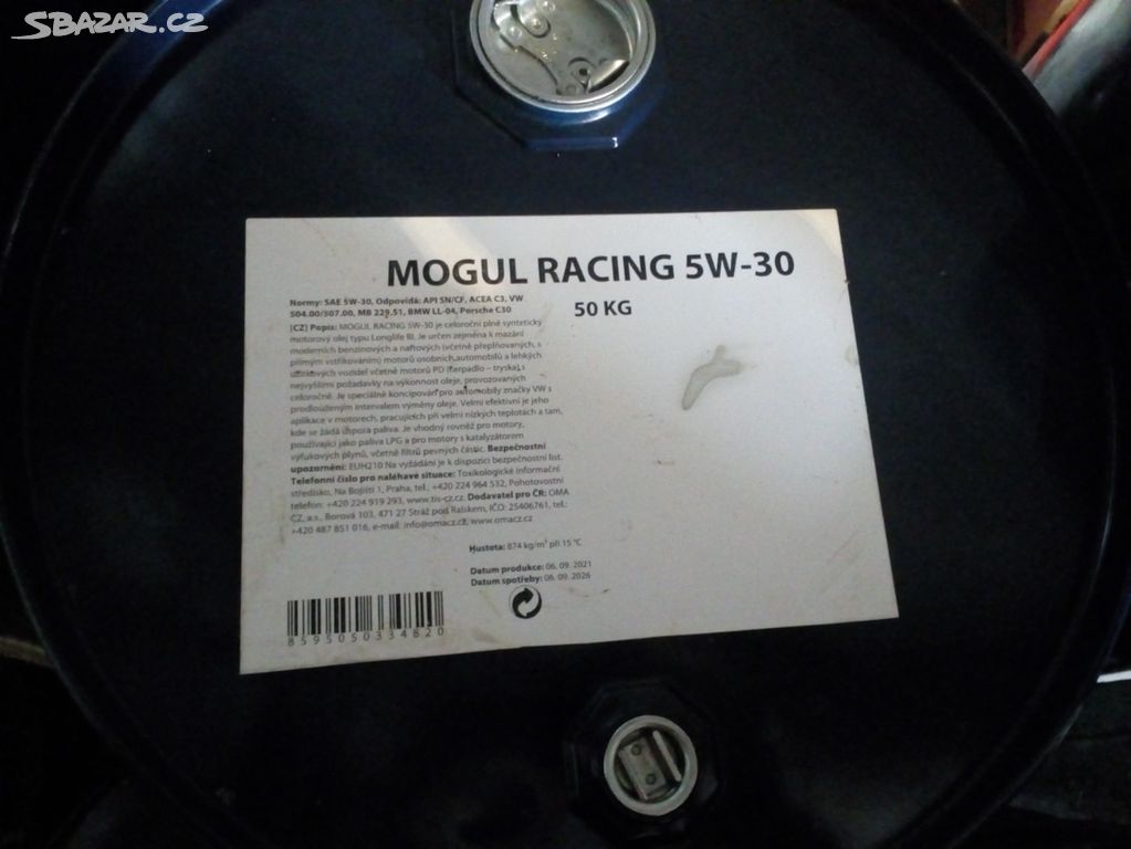 motorový olej Mogul racing 5w30