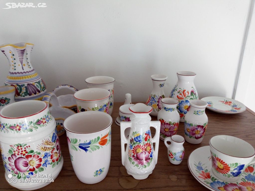 Chodská keramika sbírka