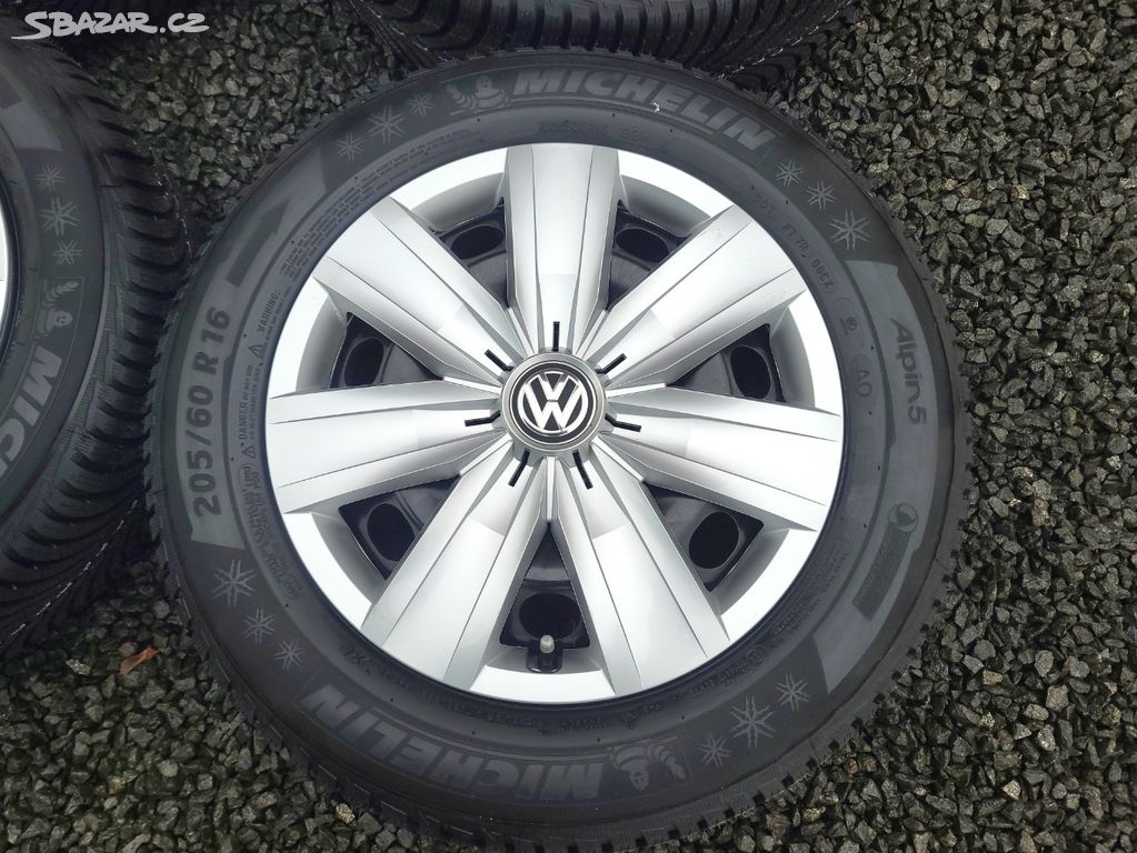 16" Originál VW T-roc 5x112 NOVÁ ZIMNÍ SADA